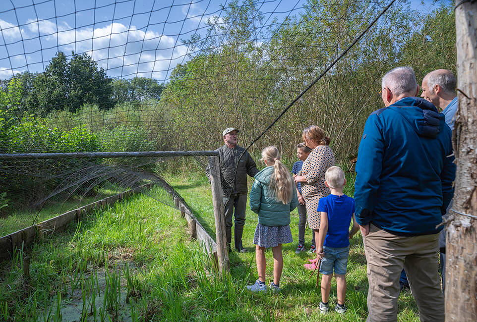 Rondleiding historische eendenkooi Ameide tijdens Open Monumentendag i.o.v. Provincie Utrecht